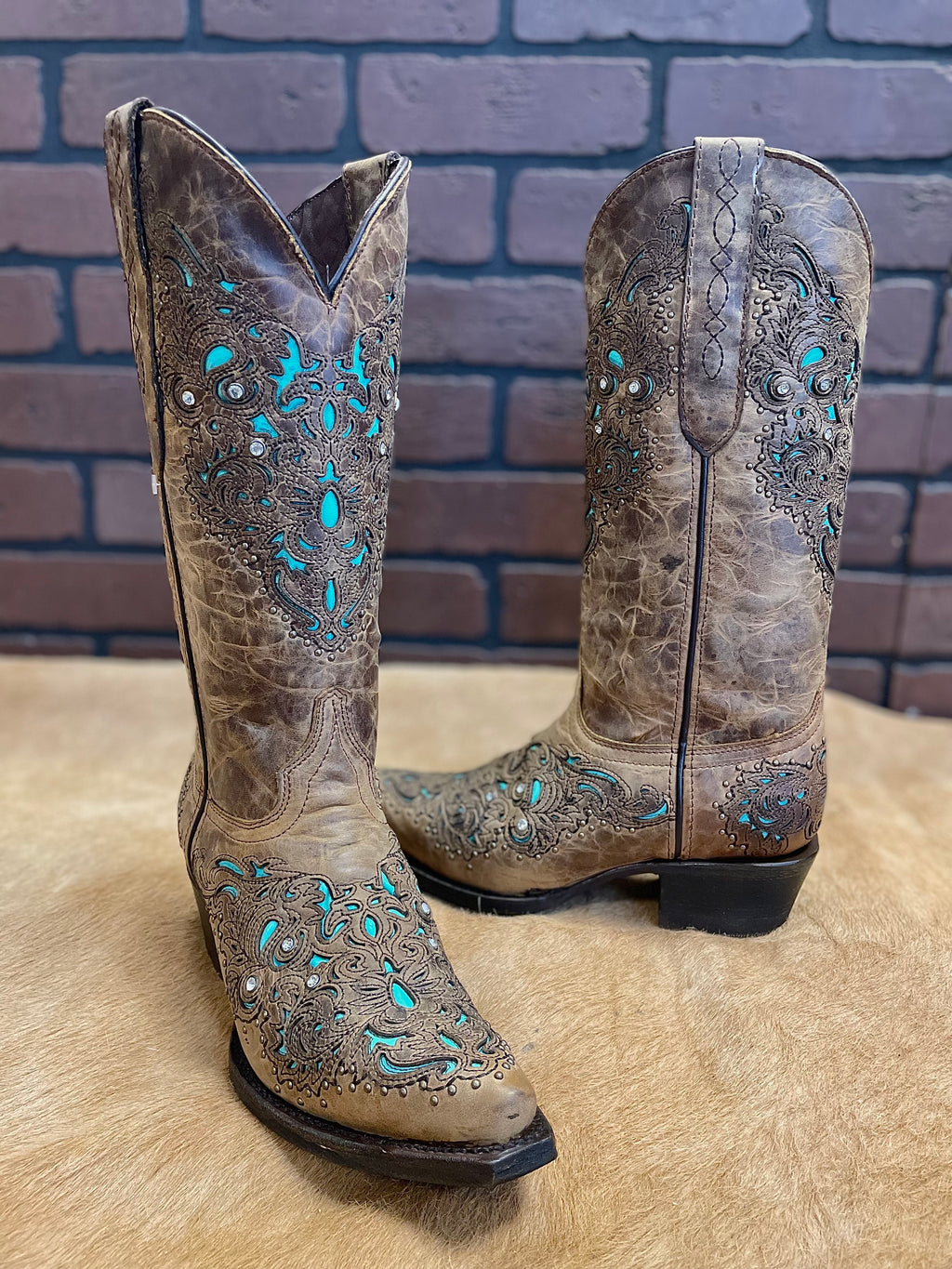 Okla Turquoise Laser Inlay