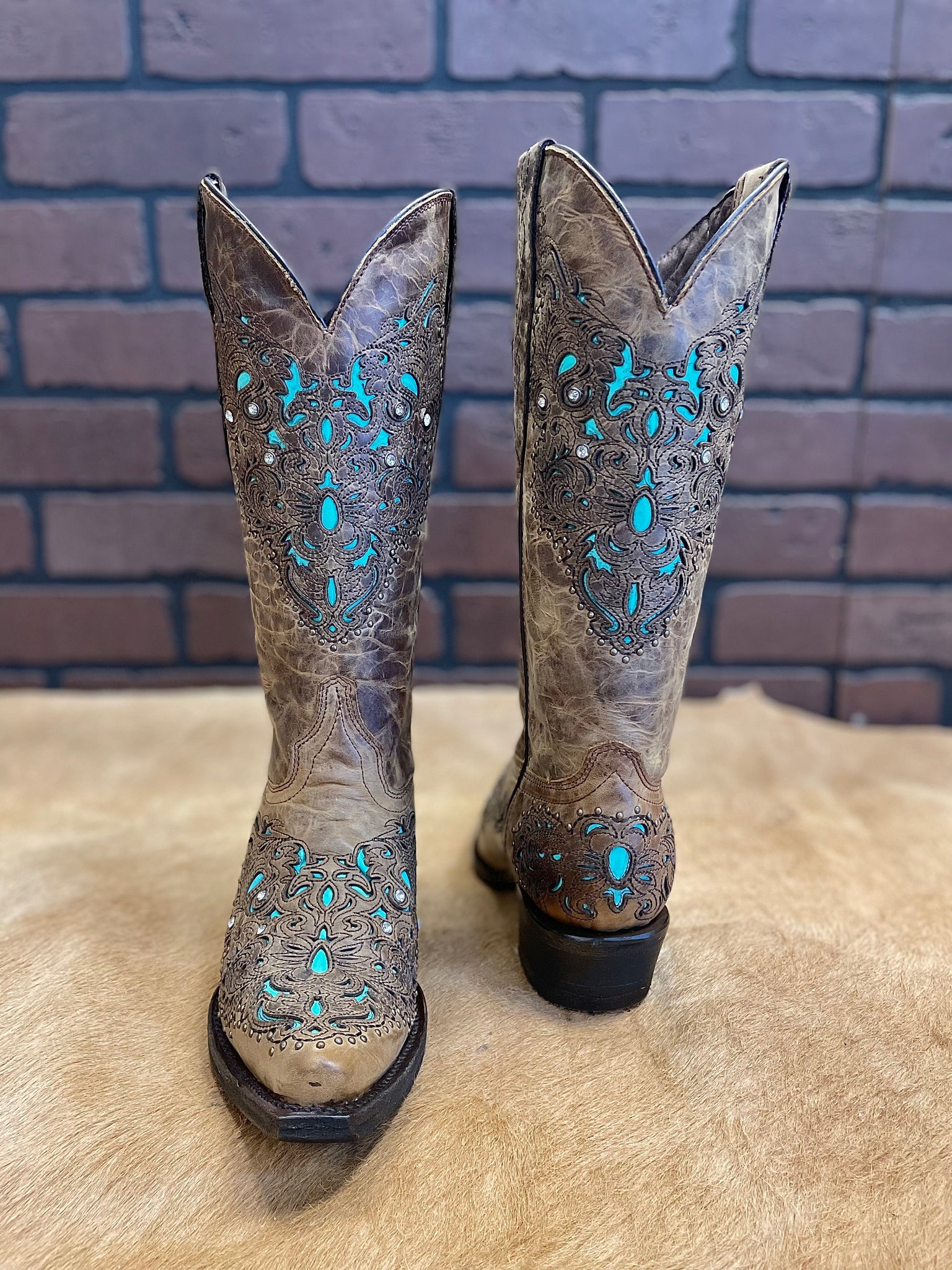 Okla Turquoise Laser Inlay