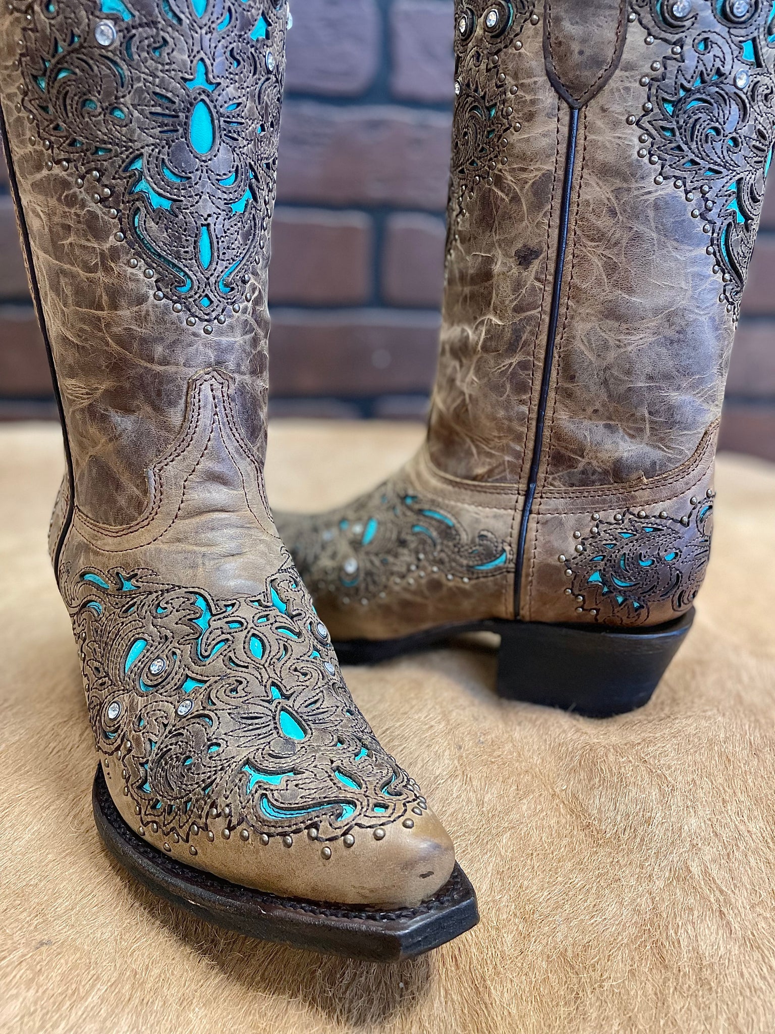 Okla Turquoise Laser Inlay