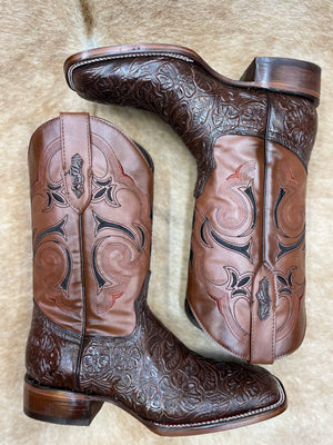Hand Tooled Brown